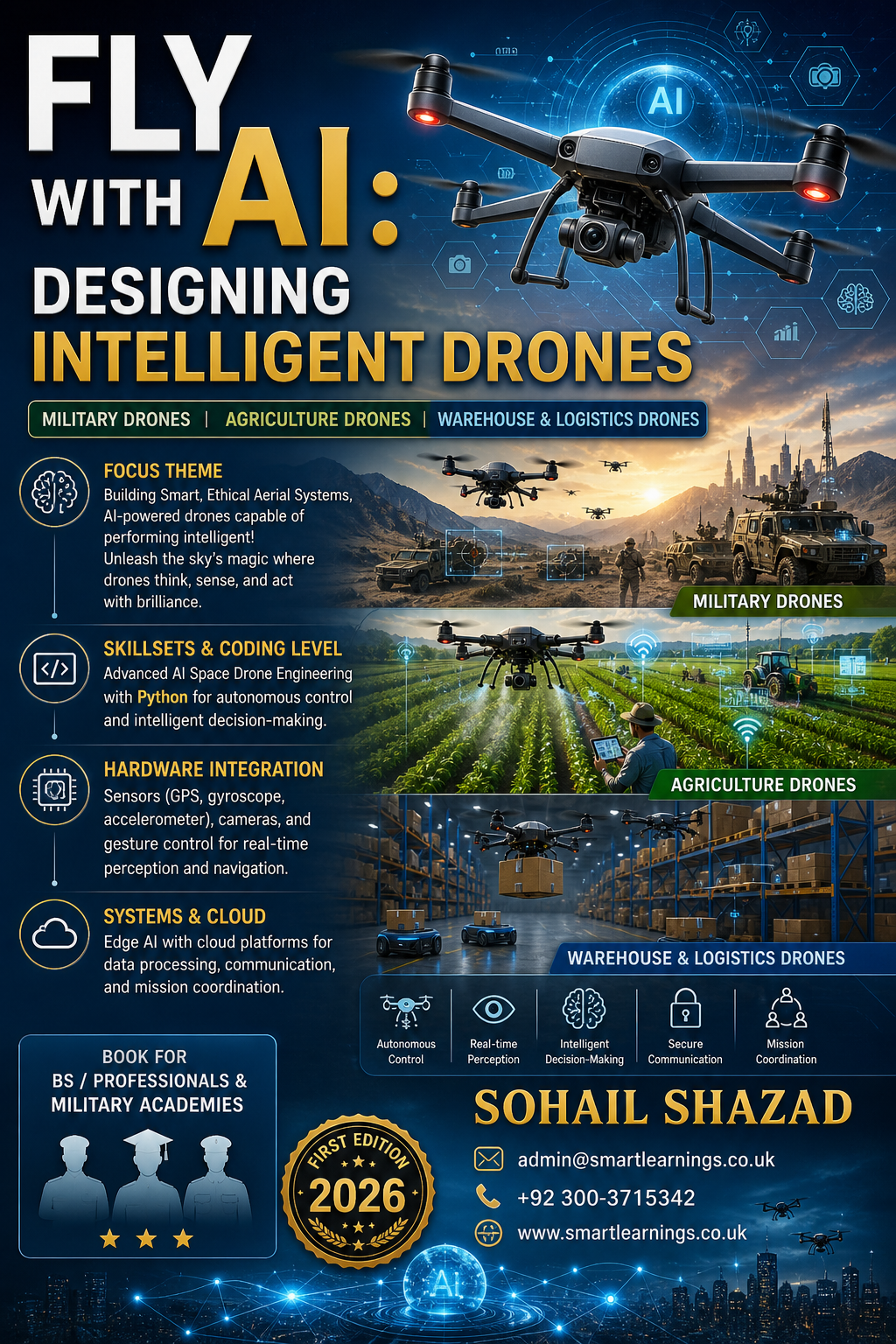 Fly with AI: Designing Intelligent Drones